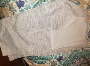 Light blue/grey Lululemon size 8 yoga pants
